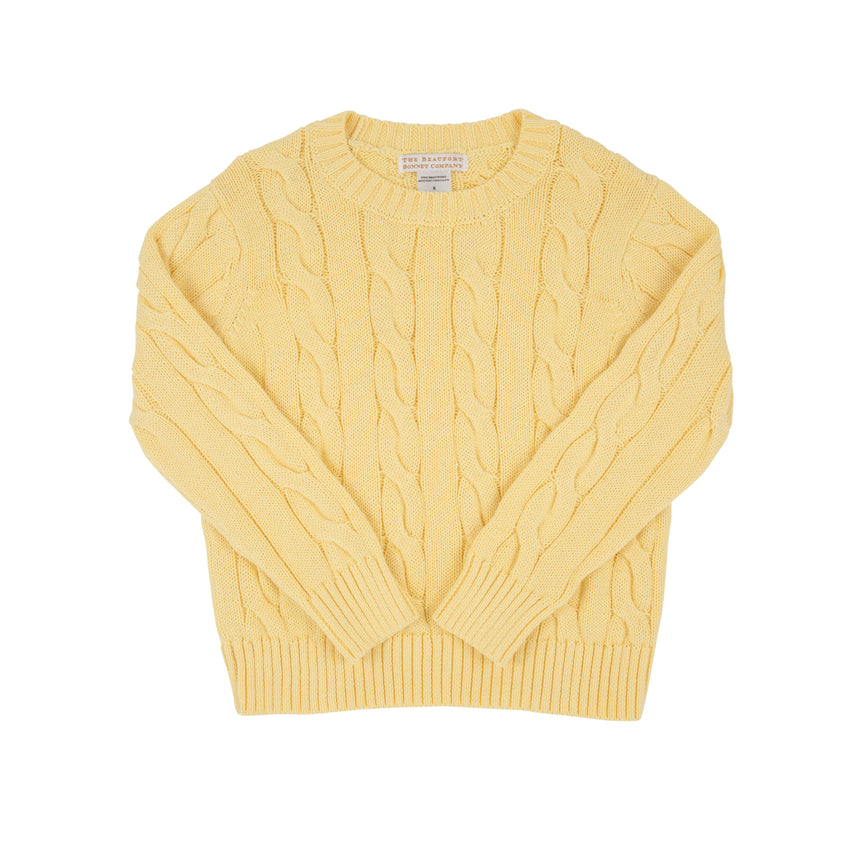 Crawford Bellport Butter Yellow Sweater