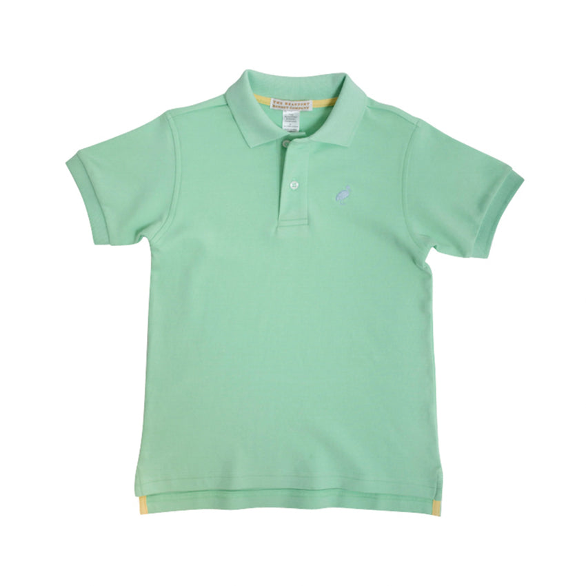 Prim and Proper Grace Bay Green Polo